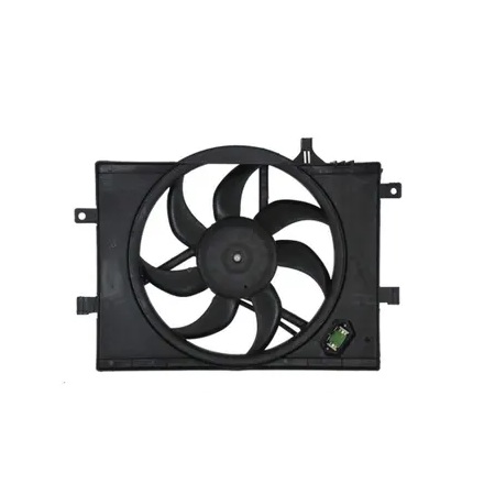 Eletroventilador do Radiador com Ar-condicionado com Defletor Sistema Berh Solocar SL579057