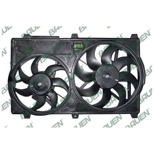 Eletroventilador do Radiador com Ar-condicionado Duplo Bauen BAU100136