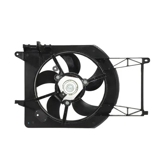 Eletroventilador do Radiador Sem Ar-condicionado Sistema Valeo com Defletor Solocar SL579304