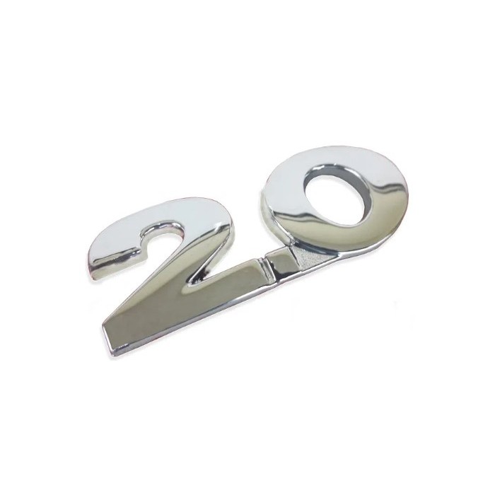 Emblema do Porta-malas (2.0) Cromado Volkswagen 1E0853675739
