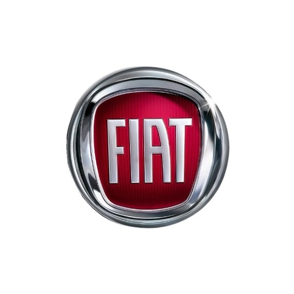 Emblema do Porta-malas (Fiat) Vermelho Fiat 735451029