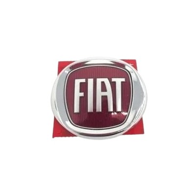 Emblema do Porta-malas (Fiat) Vermelho Fiat 51814108
