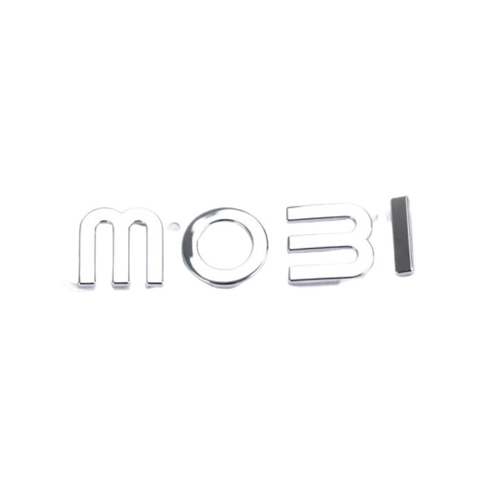Emblema do Porta-malas (Mobi) Fiat 100241681