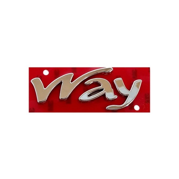 Emblema do Porta-malas (Way) Fiat 100192454