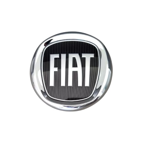 Emblema Grade do Radiador Preto (Fiat) Fiat 100256754