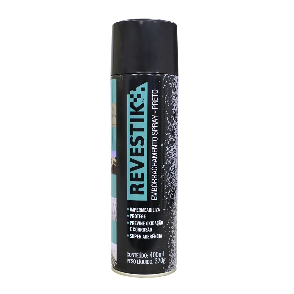 Emborrachamento Revestik Preto Spray 400ml H-7/TBR 227551