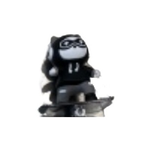 Enfeite Gato Skatista BM Acessórios BM8488
