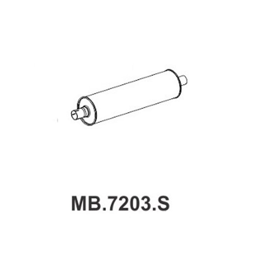 Escapamento Silencioso Mastra MB7203S