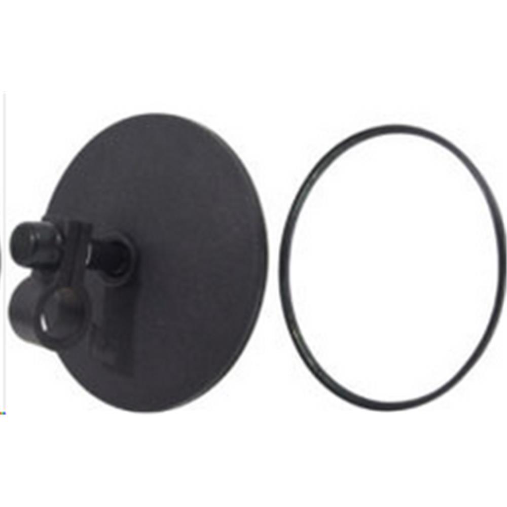 Espelho Auxiliar Externo Olho de Boi 130mm Convexo com Abraçadeira LS LS329
