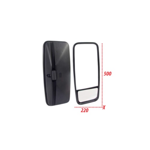 Espelho Retrovisor Externo com Auxiliar Plano lado direito LS LS323LD