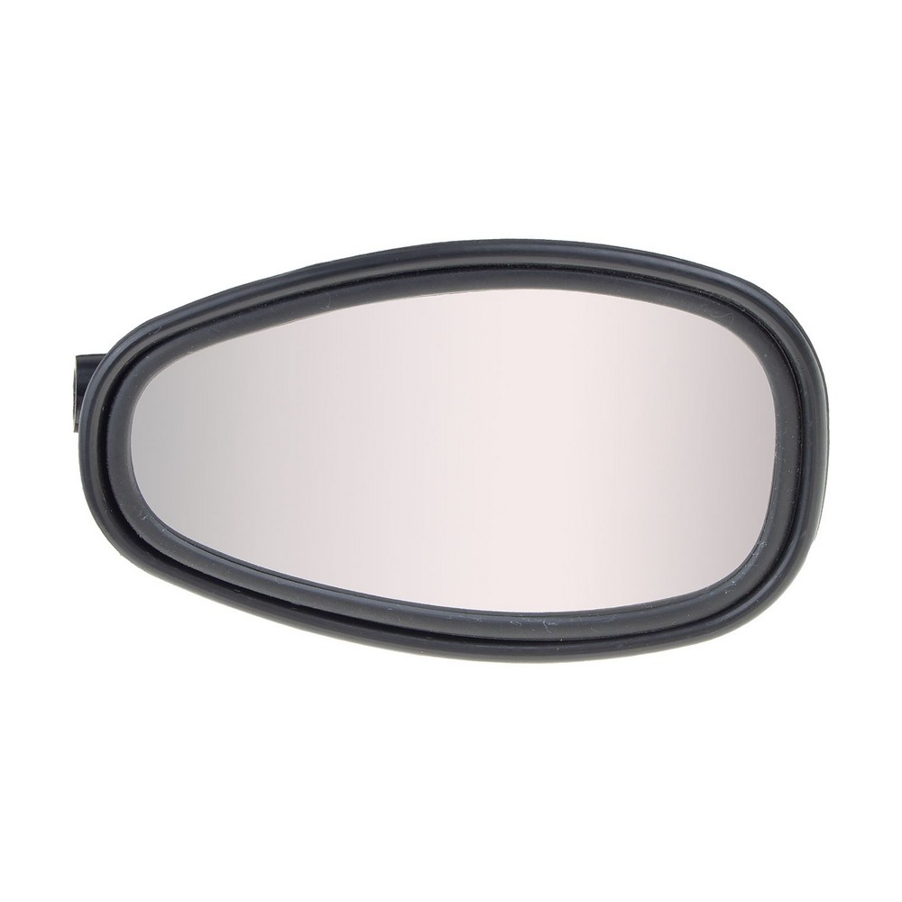 Espelho Retrovisor Externo Fixo Preto Lente Prata Plastidur 17282