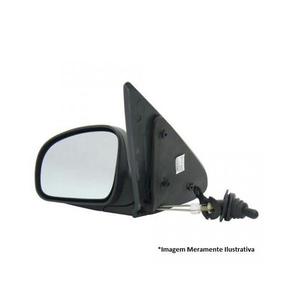 Espelho Retrovisor Externo lado esquerdo Metagal RGRE89CR