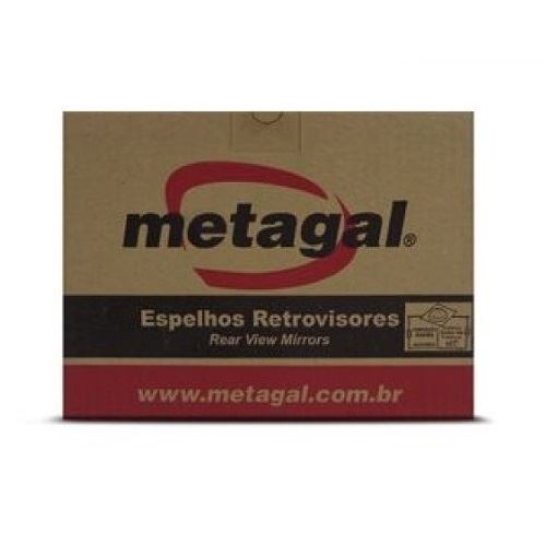 Espelho Retrovisor Externo lado esquerdo Metagal RPUE85CE