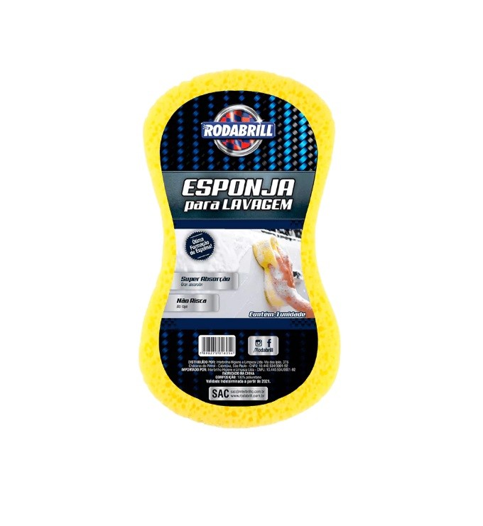 Esponja de Lavagem para Carros Rodabrill 16051