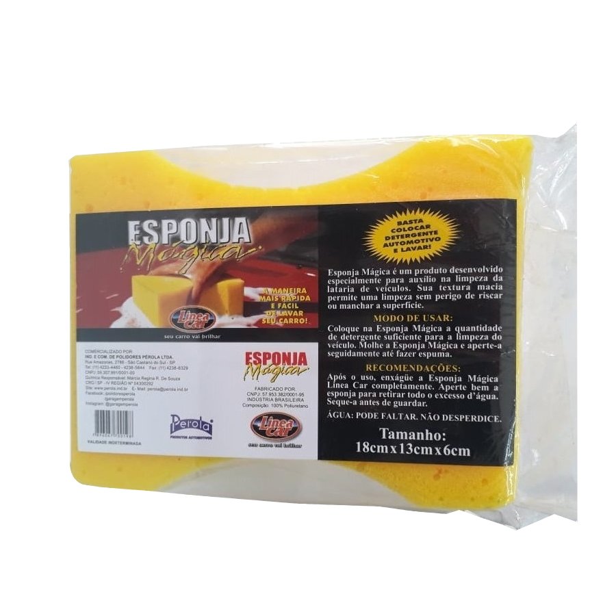 Esponja Mágica Linea Car Perola 280102
