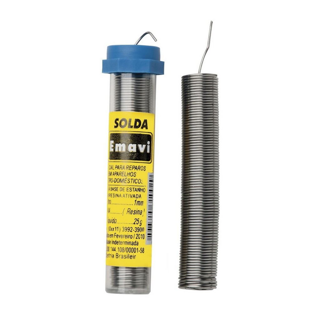 Estanho em Fio para Solda 25g EDA 6SK