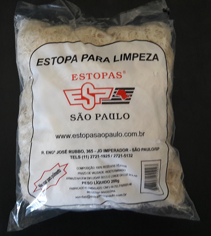 Estopa para Polir 200g Estopas SAO Paulo 000006