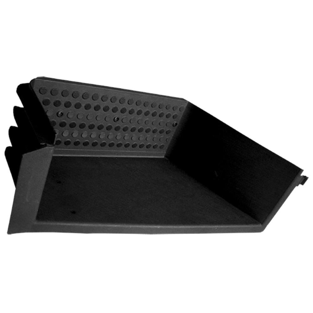 Estribo Preto sem Furo lado esquerdo Reserplastic 000113