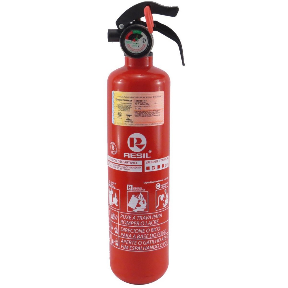 Extintor de Incêndio Veicular Pó 1Kg Tipo Resil 130098700