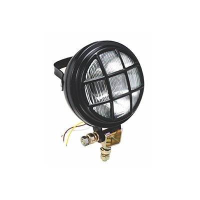 Farol Auxiliar com Manejo com Grade Red Univesal Preto 158mm H1 Orgus FU713
