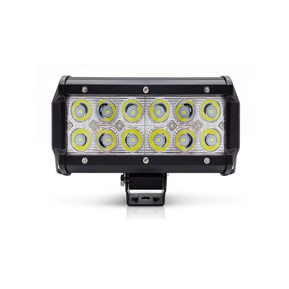 Farol Auxiliar Super Led Cree 12 Leds 36W Suns Acessorios FLU1036