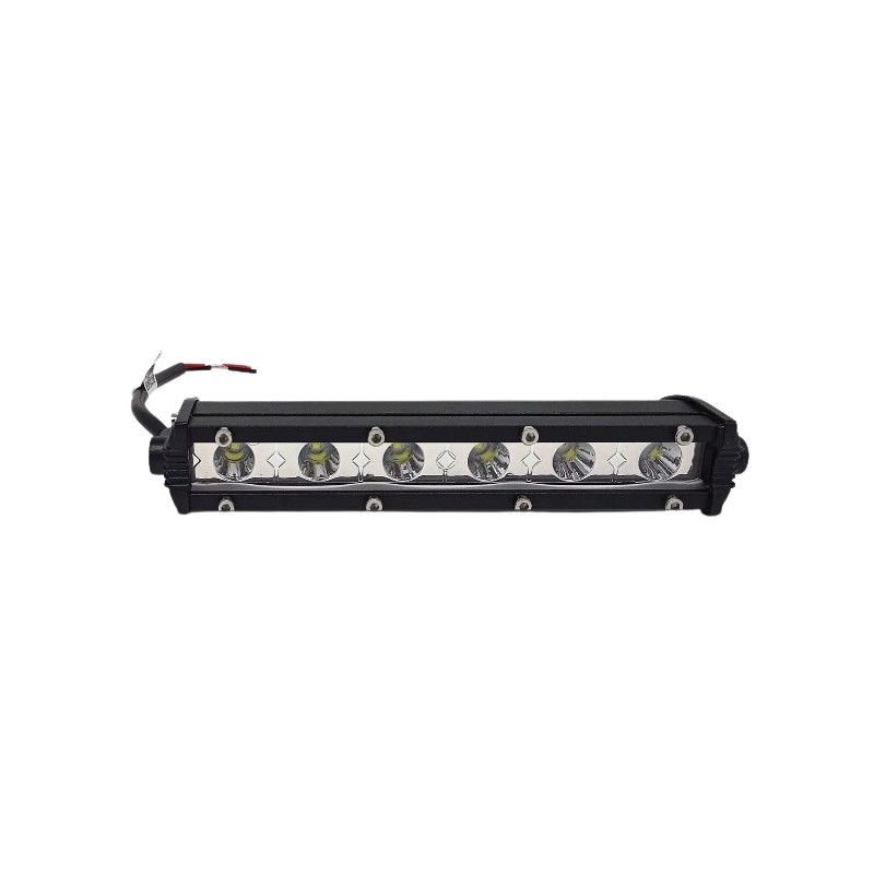 Farol Auxiliar Universal Unitário Led Barra Slim 18W 6 Leds Suns Acessorios FLU418