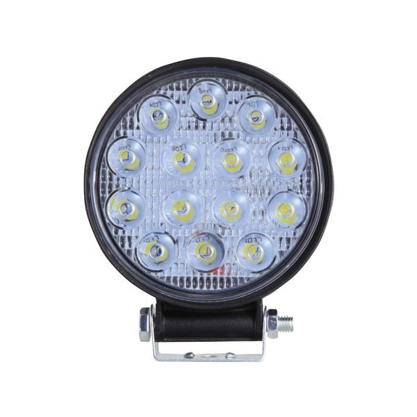 Farol Auxiliar Universal Unitário Redondo Branco Led 6000K Shocklight SLL00006