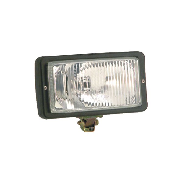 Farol de Milha Universal Unitário Carcaça Retangular Nylon 240x130mm Orgus FU166