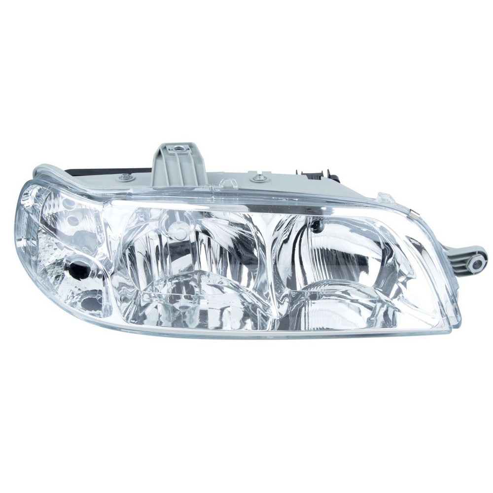 Farol Principal Carcaça Cinza Máscara Cromada lado direito Orgus FF342LD