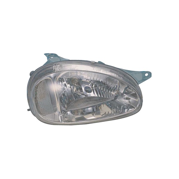 Farol Principal Carcaça Cinza Pisca Âmbar H4 lado esquerdo Orgus FG350LE