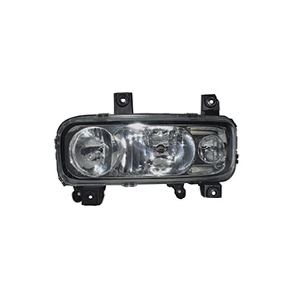 Farol Principal Lente Lisa com Milha lado esquerdo LNG 54297