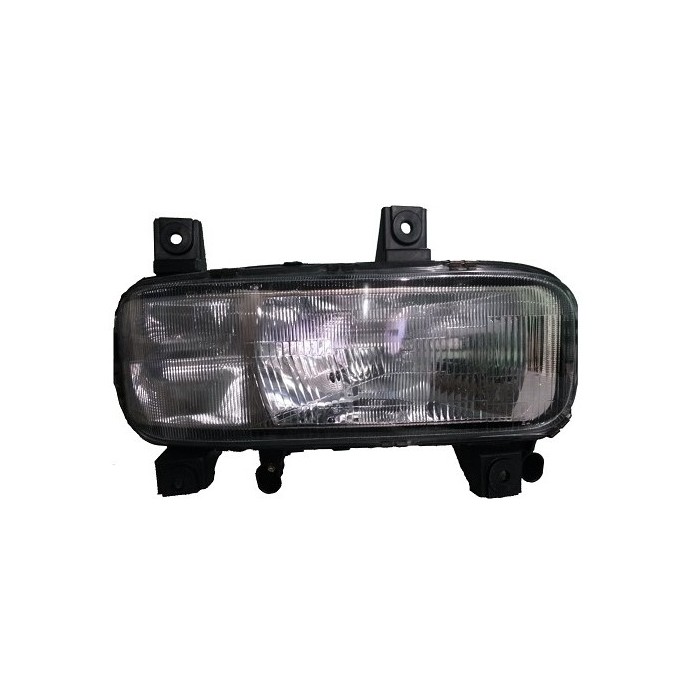 Farol Principal Lente Raiada sem Milha lado esquerdo Orgus FM162LE