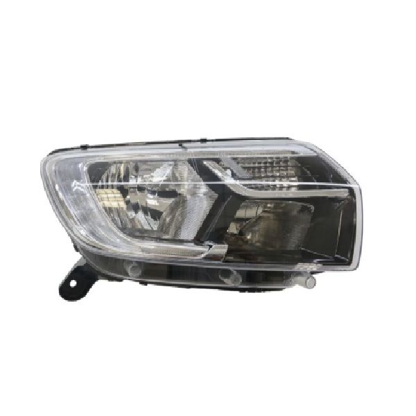 Farol Principal Manual com Led e Soquete lado direito Fabricio FAR0412