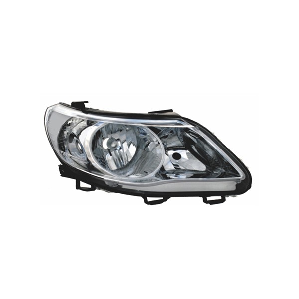 Farol Principal Máscara Cinza Birefletor lado direito Orgus FW602LD