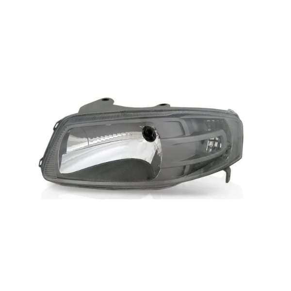 Farol Principal Máscara Cinza Monorefletor lado esquerdo Rtech RTC1682