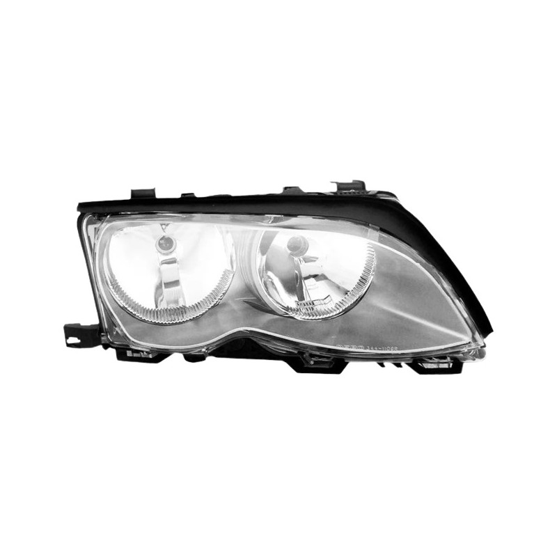 Farol Principal Máscara Cinza Regulagem Manual lado direito Depo 19704