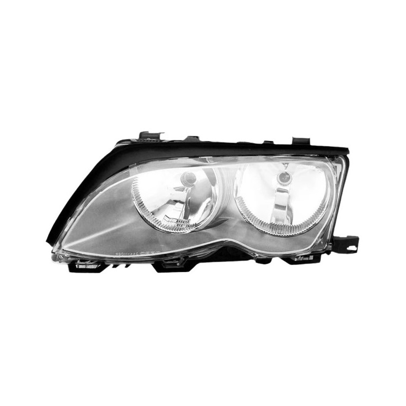Farol Principal Máscara Cinza Regulagem Manual lado esquerdo Depo 19705