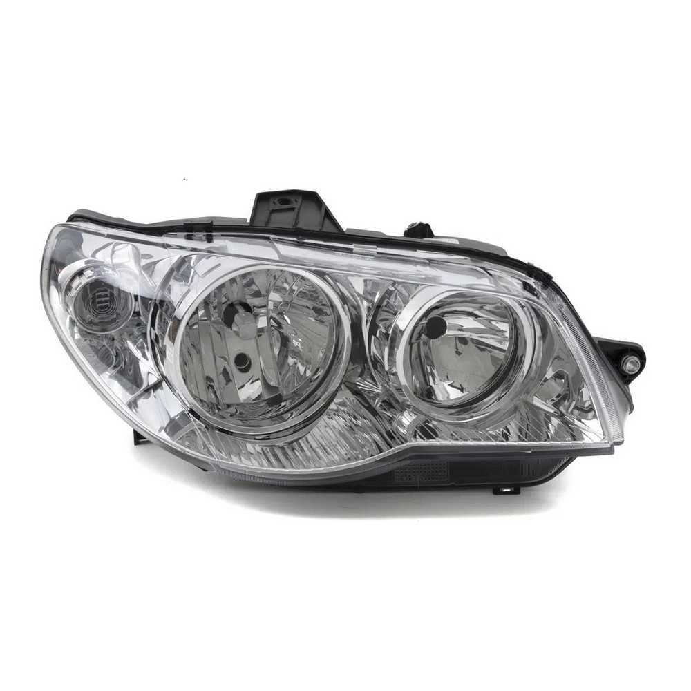 Farol Principal Máscara Cromada Aro Cromado H7/H7 lado direito Automotive Imports ZN555017