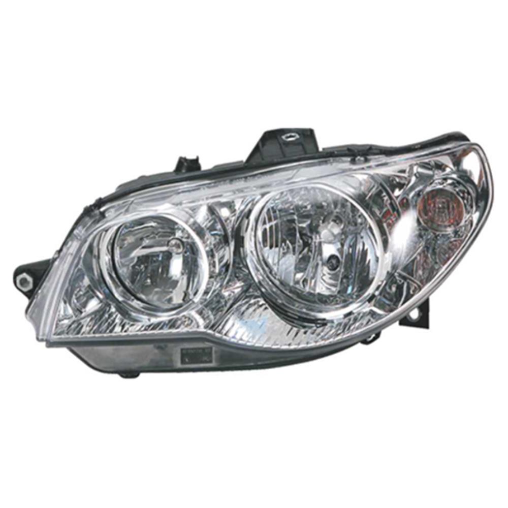Farol Principal Máscara Cromada Aro Cromado H7/H7 lado esquerdo Orgus FF395LE