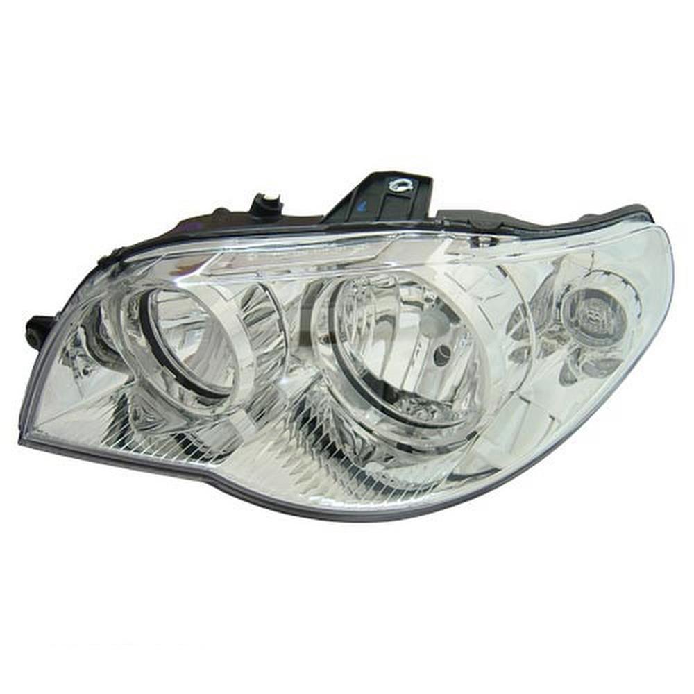 Farol Principal Máscara Cromada Aro Cromado H7/H7 lado esquerdo Magneti Marelli IMM0312087