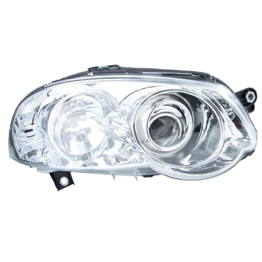 Farol Principal Máscara Cromada Aro Cromado lado direito Fabricio MG01351RH