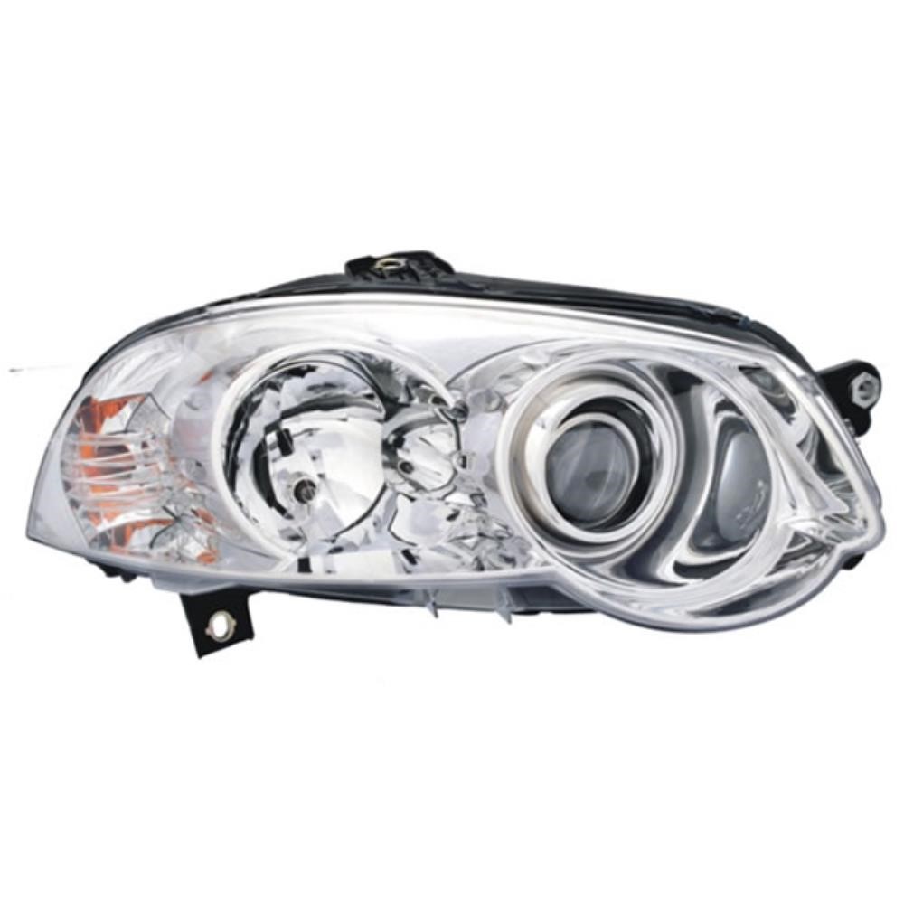 Farol Principal Máscara Cromada Aro Cromado lado direito Orgus FF460LD