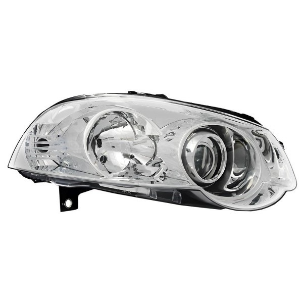 Farol Principal Máscara Cromada Aro Cromado lado direito Rufato RF294