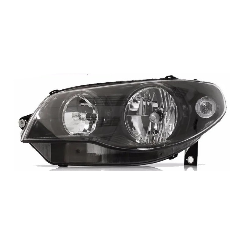 Farol Principal Máscara Cromada Aro Preto H7/H7 lado esquerdo Automotive Imports ZN555072