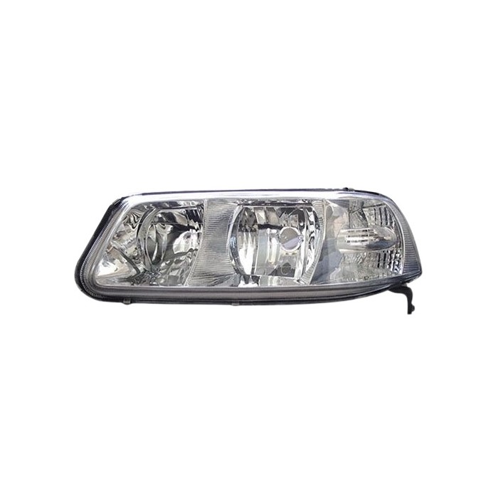 Farol Principal Máscara Cromada Birefletor com Led lado esquerdo RCD FL2149RV