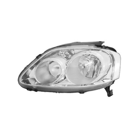 Farol Principal Máscara Cromada Birefletor H7/H1 lado esquerdo Rufato 21945