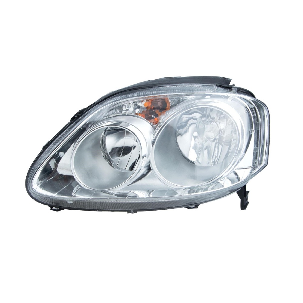Farol Principal Máscara Cromada Birefletor H7/H1 lado esquerdo Solocar SL012014