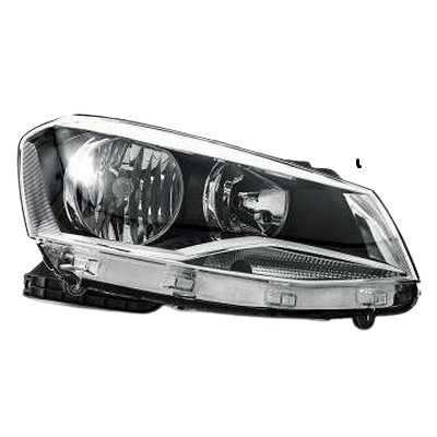 Farol Principal Máscara Cromada Birefletor lado direito Arteb 160838