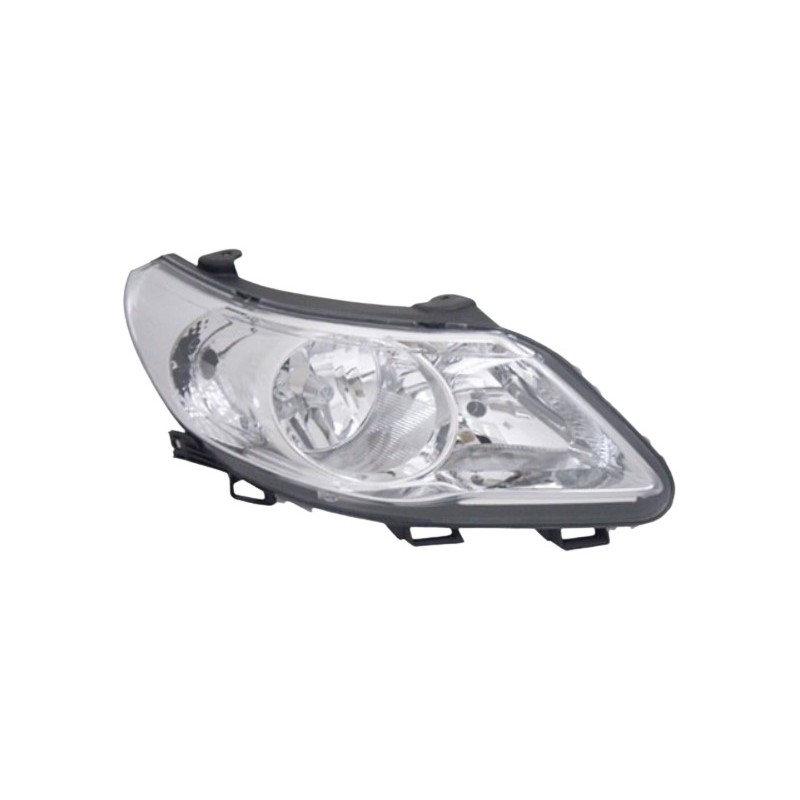 Farol Principal Máscara Cromada Birefletor lado direito TYC 20C197066B