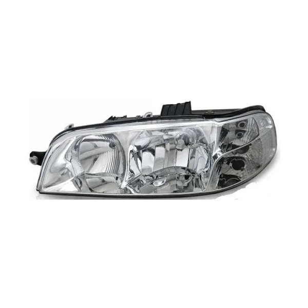 Farol Principal Máscara Cromada Carcaça Preta lado esquerdo Automotive Imports ZN1111004